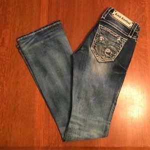 Rock Revival Bootcut Jeans. Size 25 Long.